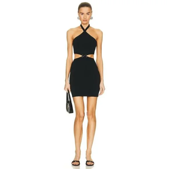 halter maxi dress with slit The Halter Slit Gown main image 0